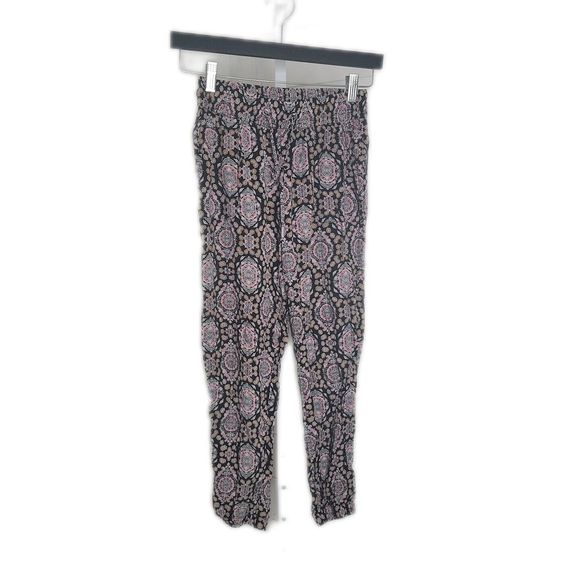 Style&Co Pull On Elastic Waist Pants ~ Sz PS ~ Black ~ Mid Rise ~ 24.5" Inseam - Picture 1 of 6